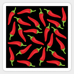 Hot Pepper pattern Sticker